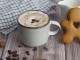 Teplý nápoj s příchutí Gingerbread latté