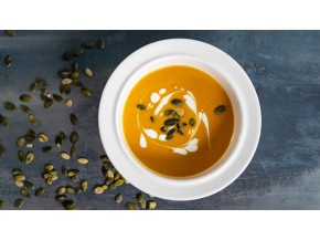 Tekvicovo - mrkvová polievka